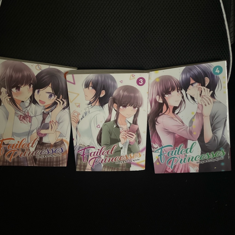 Failed Princesses Manga Volumes 2-4